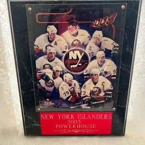 2003 Powerhouse Wall Plaque - Red and White